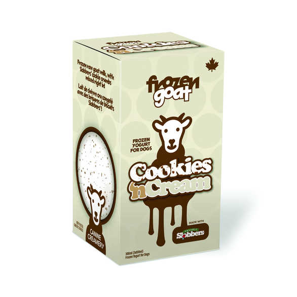 Big Country Raw - FROZEN GOAT - Cookies N Cream (Frozen creamy Treat)